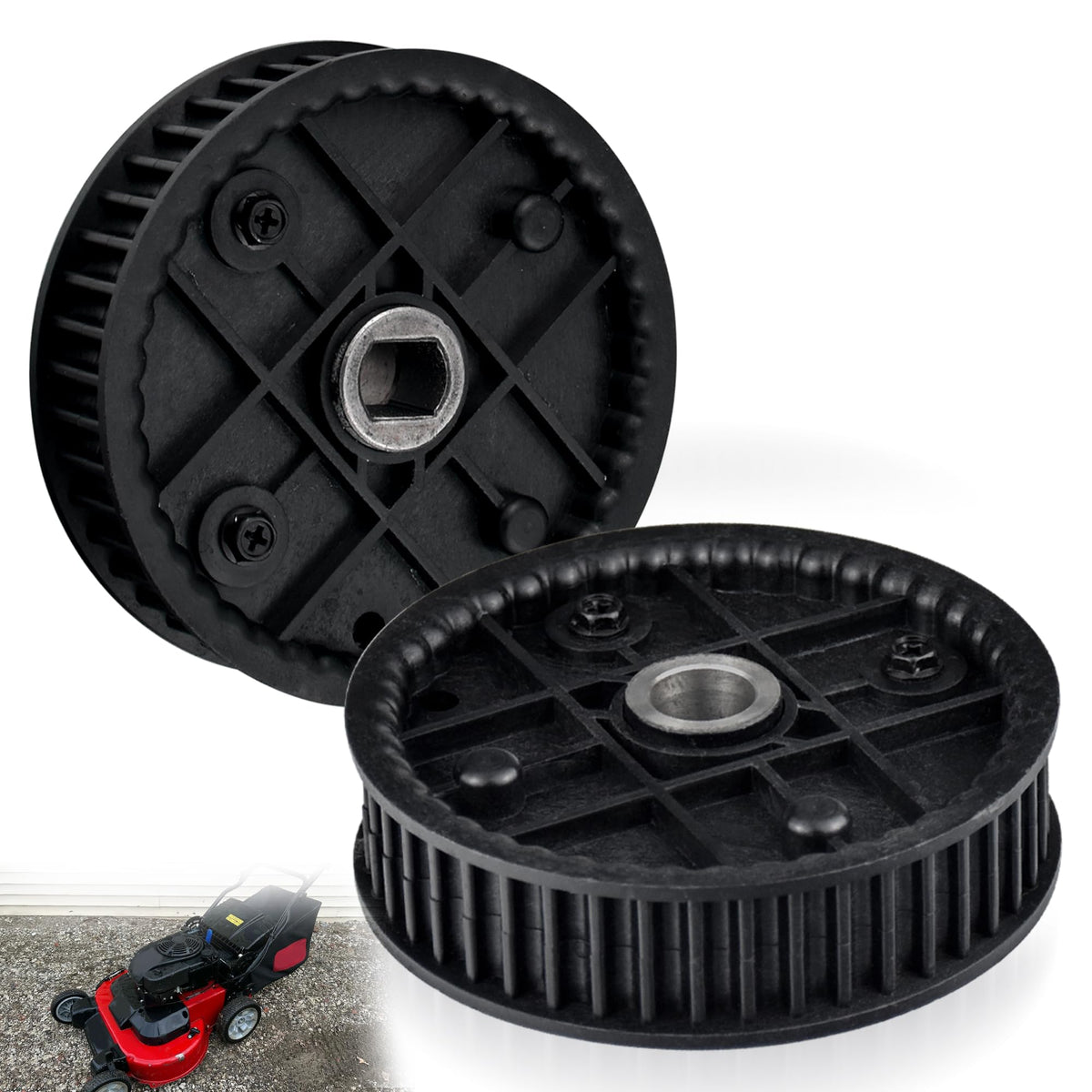 EZYPAK front view of sprocket showing precise fit and durable build
