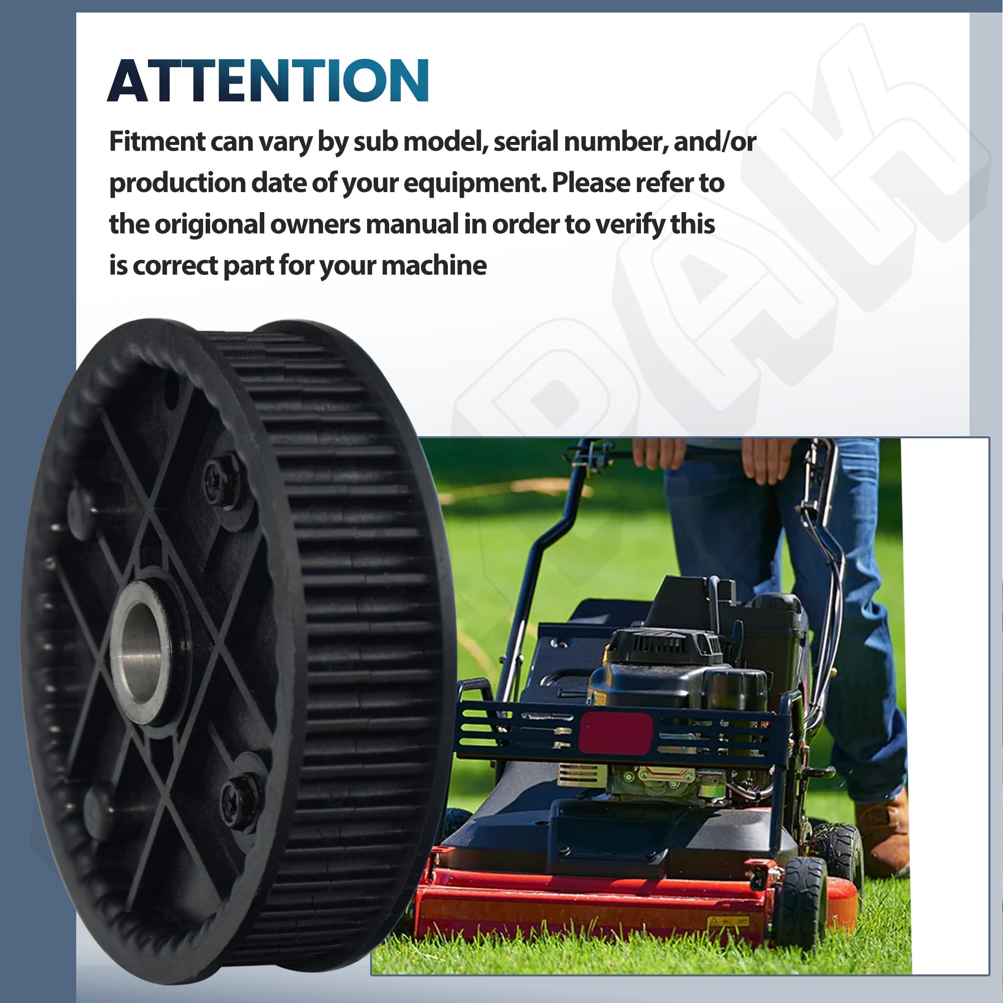EZYPAK two-pack sprockets ready for twin-side replacement convenience