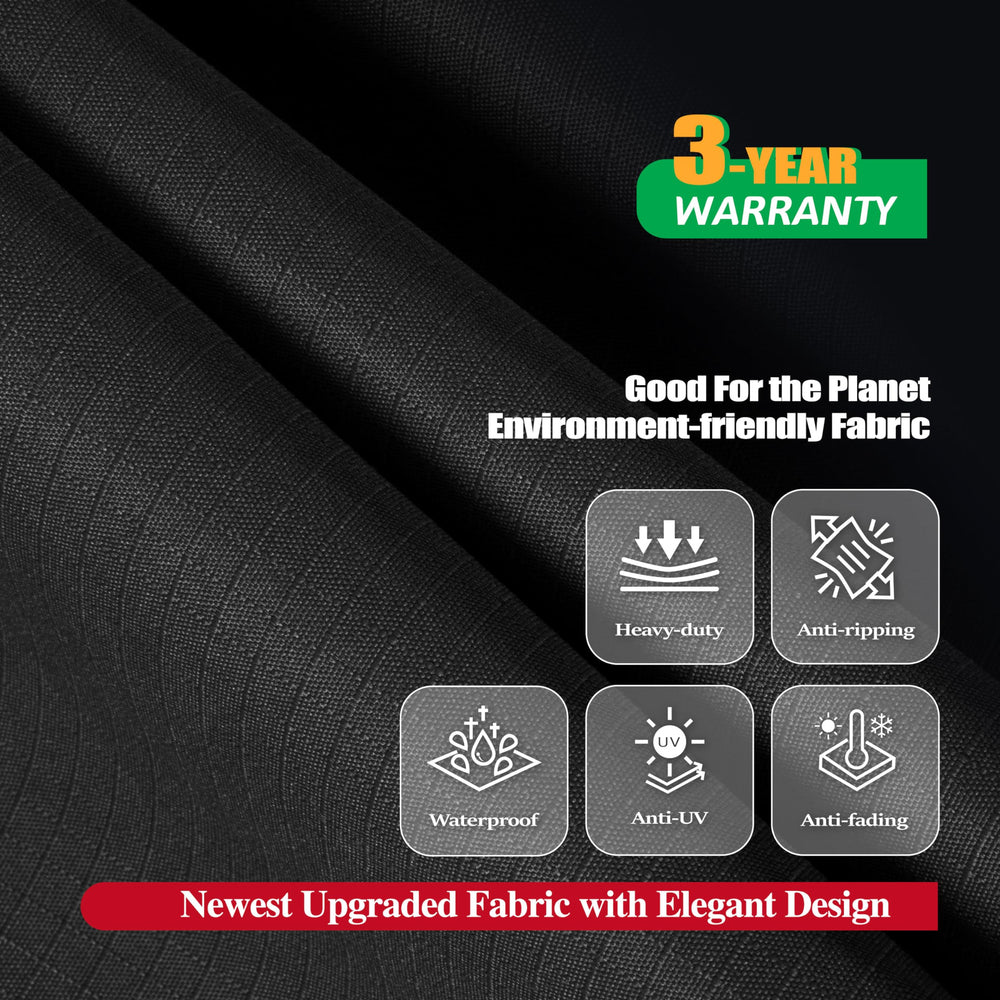 F&J Outdoors waterproof coating detail protecting against rain and snow