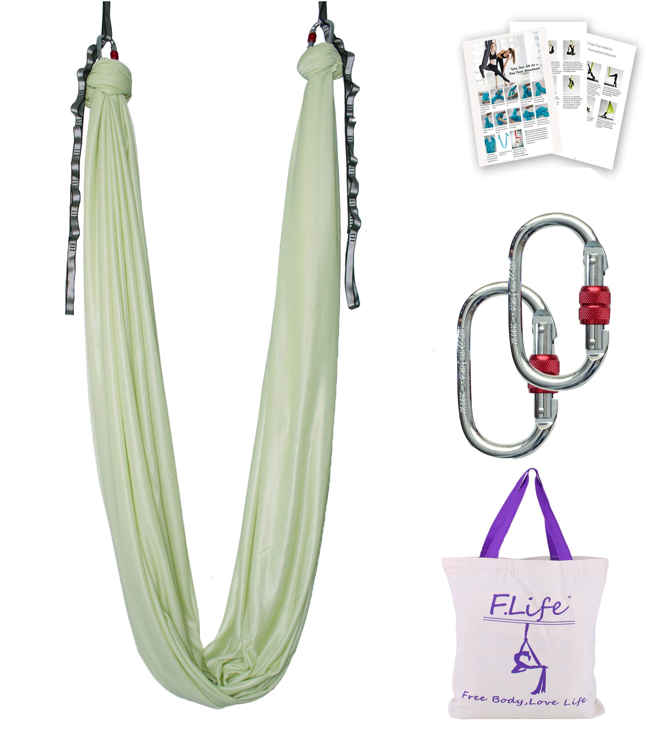 F.Life front view of the hammock kit showing contents and packaging benefit portability