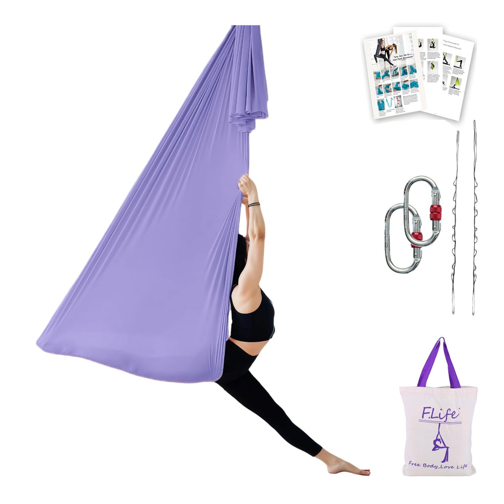 F.Life lavender hammock front packaging showing kit contents and convenience