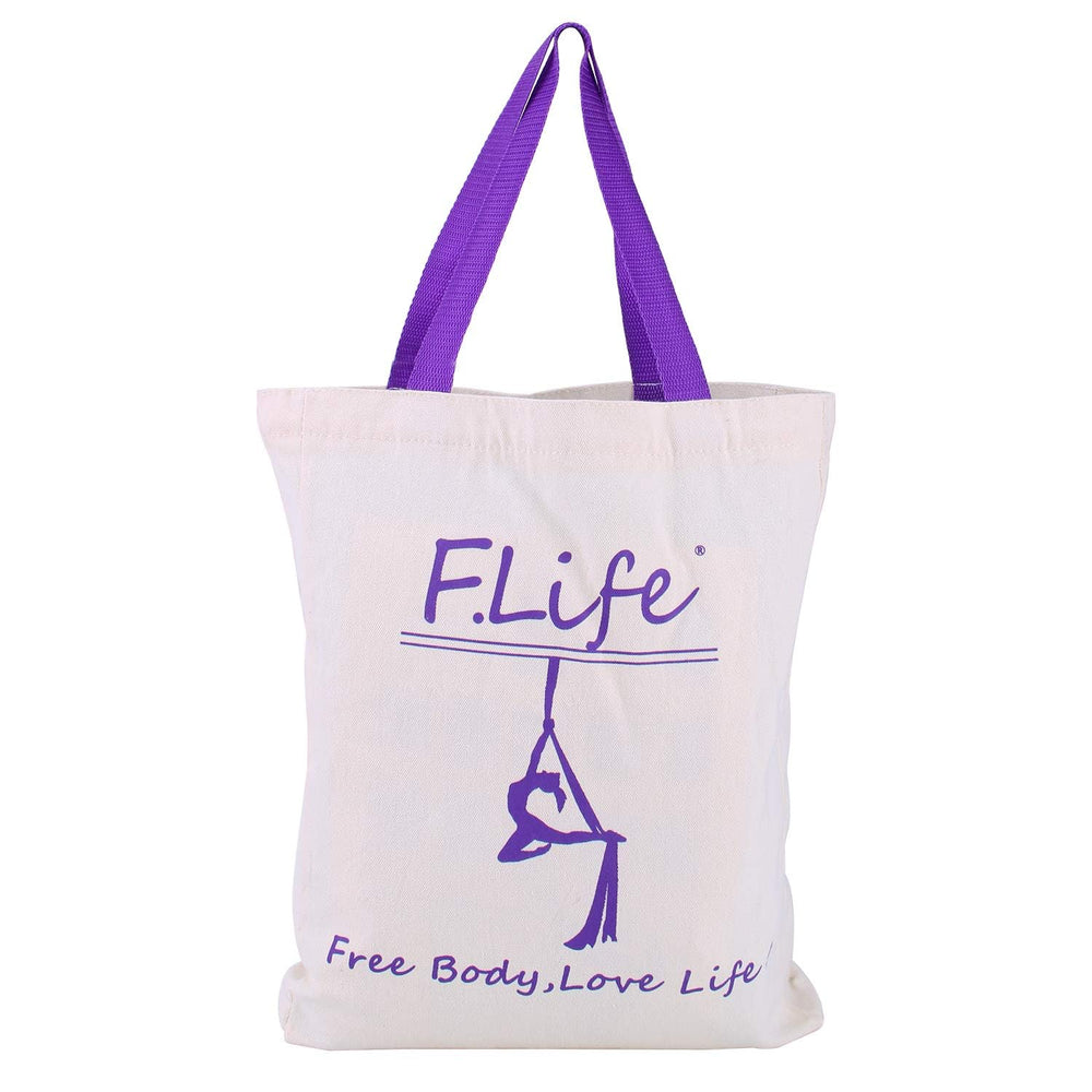 F.Life label and fabric edge detail highlighting construction quality