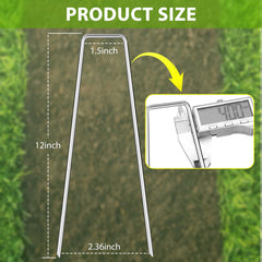 FAAYUCK close-up of laser-cut beveled ends demonstrating easy ground penetration benefit