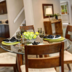 Fab Glass and Mirror clear surface detail showing glass clarity and shine