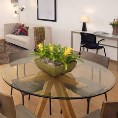 Fab Glass and Mirror closeup of polished beveled edge highlighting durability and finish