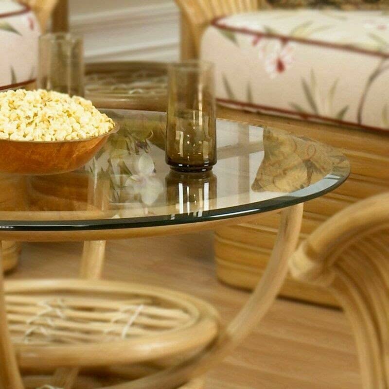 Fab Glass and Mirror tabletop in modern living room illustrating stylish versatility