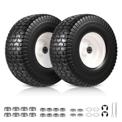 FAHKNS front view of 15x6-6 wheel assembly showing fit and finish benefit