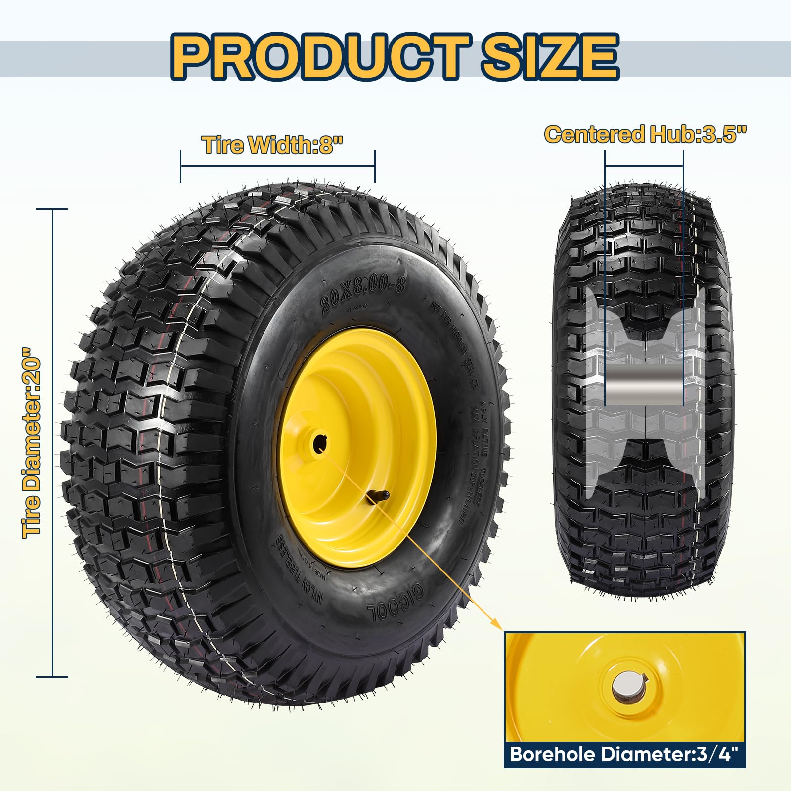 FAHKNS closeup tread pattern detail improving traction and wear resistance