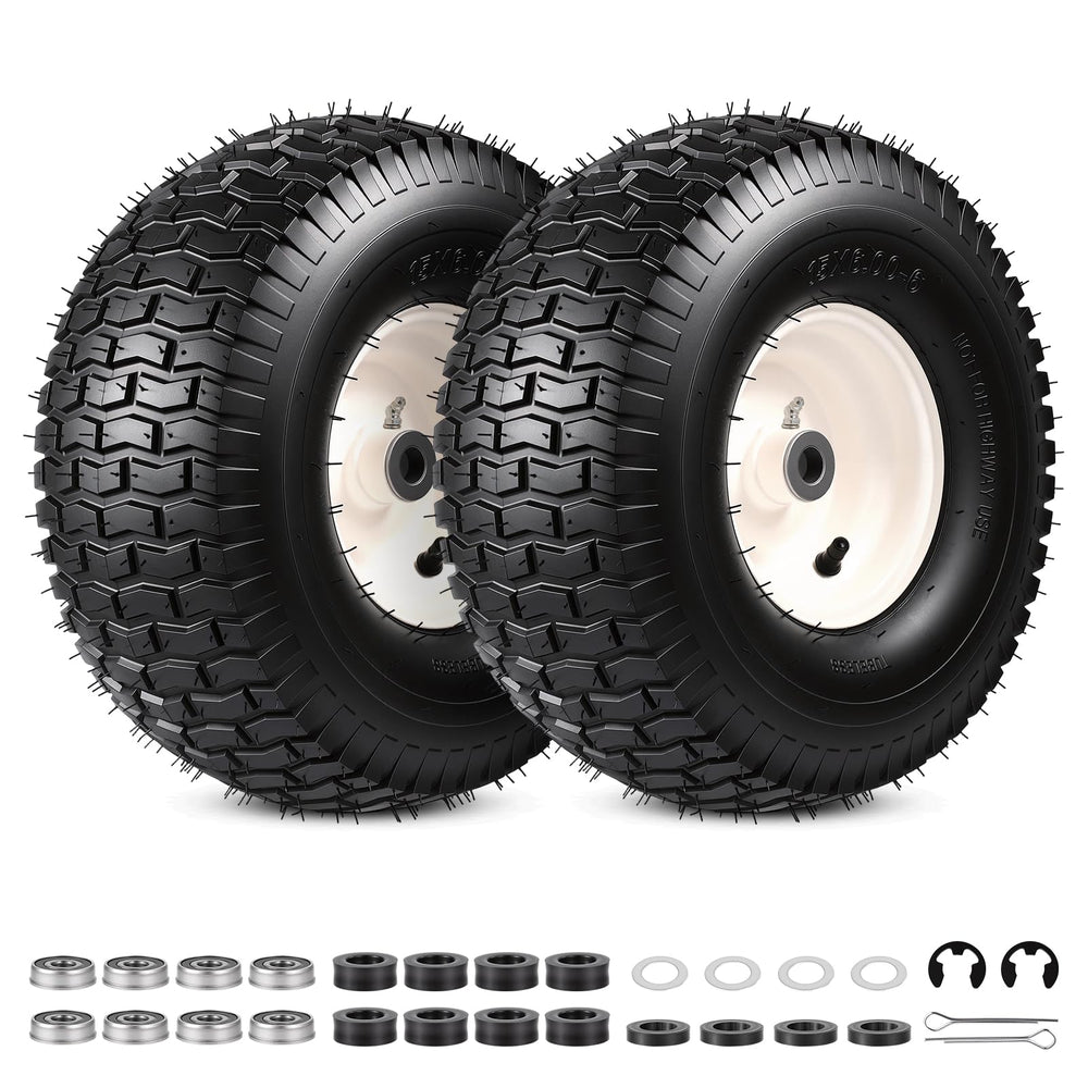 FAHKNS front wheel assembly showing tire and rim, durable replacement