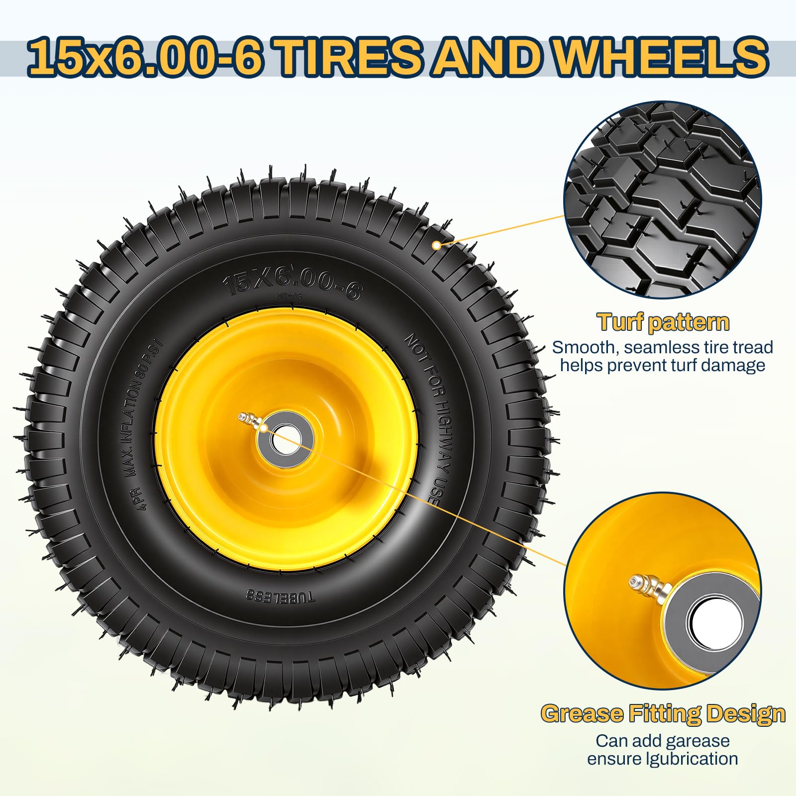 FAHKNS hub center detail showing 3 inch centered hub fitment benefit