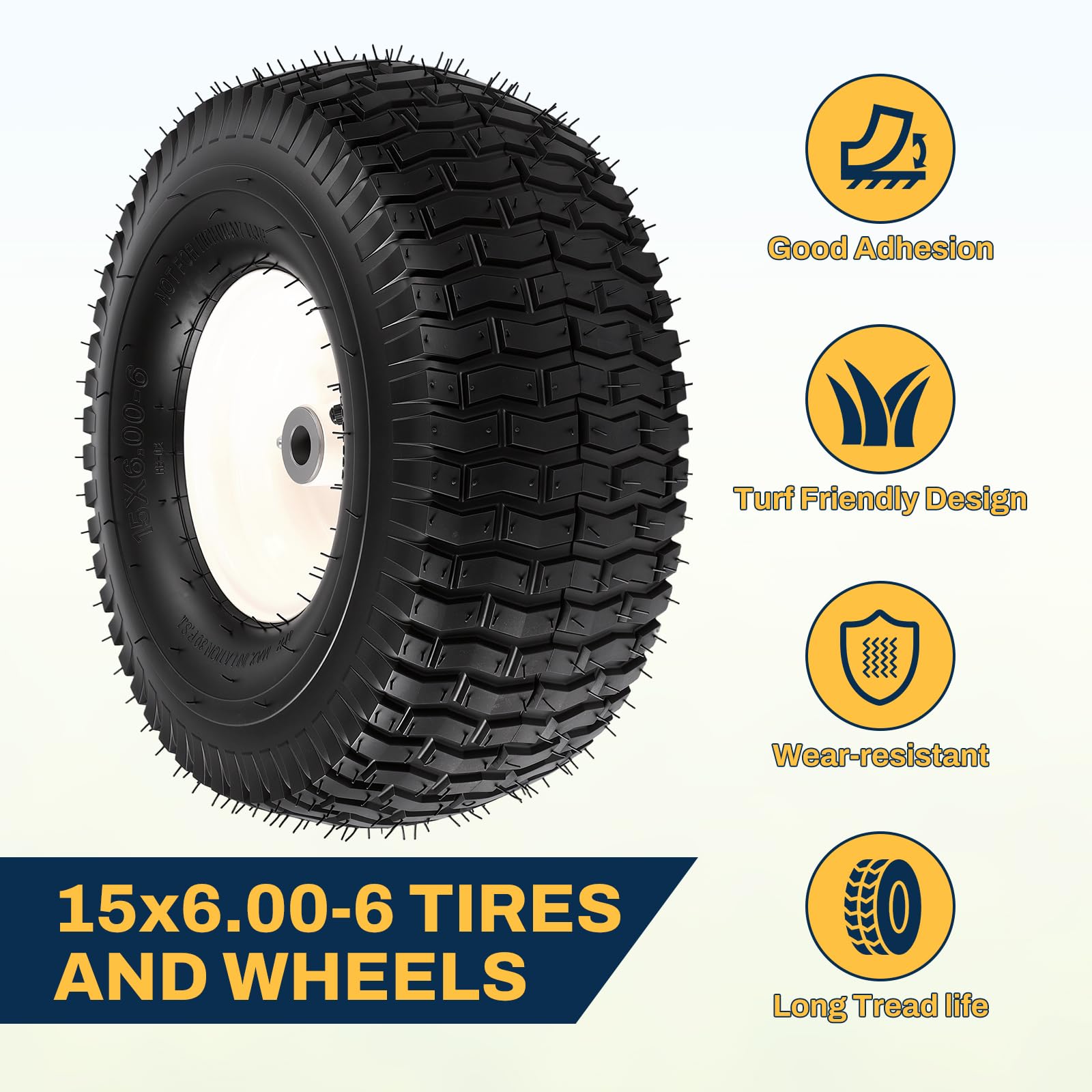 FAHKNS installed on riding mower delivering improved traction