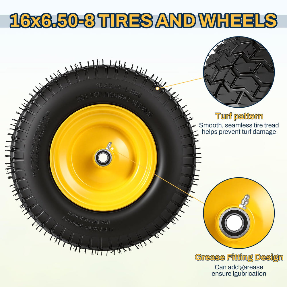FAHKNS rim weld and double-sealed bearing detail for long-lasting durability
