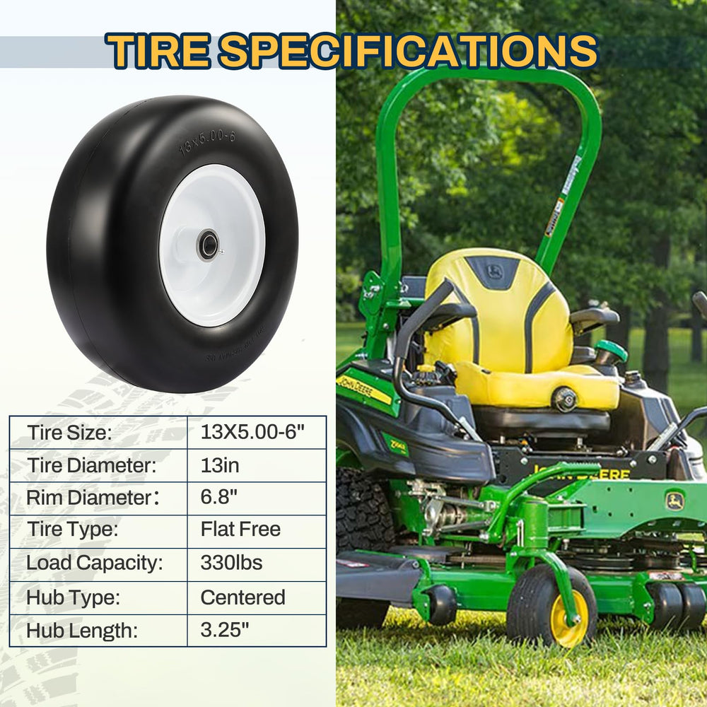 FAHKNS tire next to ruler showing 13x5x6 scale for easy size confirmation benefit