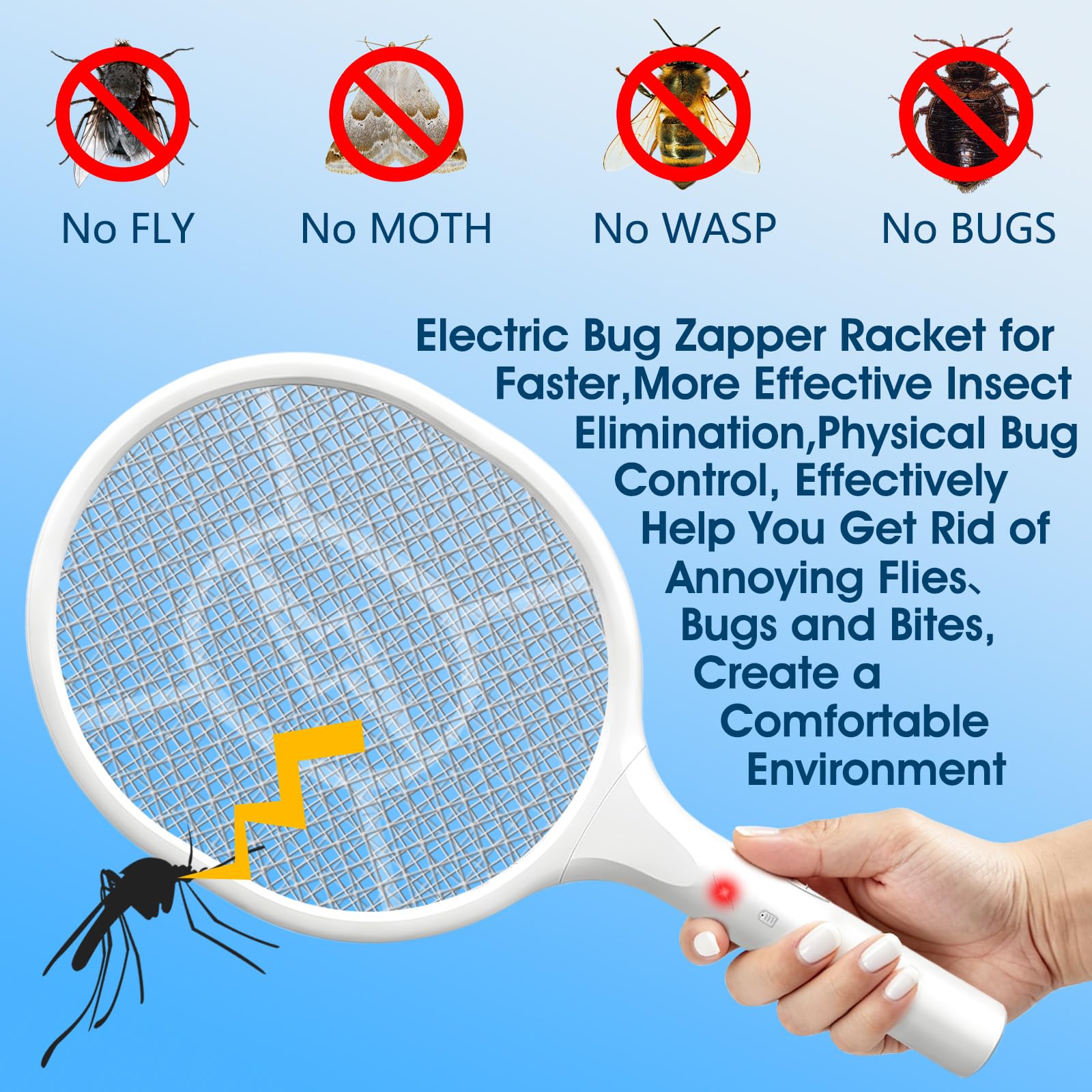 Faicuk used on a patio in evening showing outdoor pest control benefit