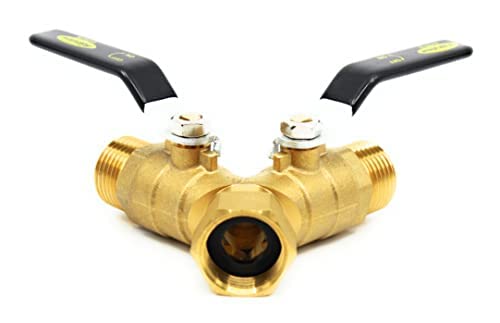Fairview next to hose for scale showing compact sturdy dimensions