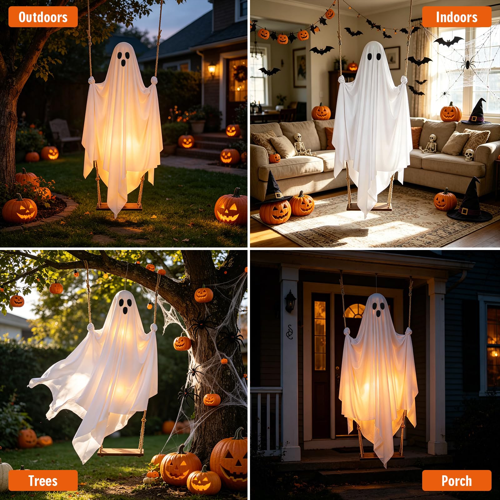 FairyGlim folded ghost packed neatly for compact storage