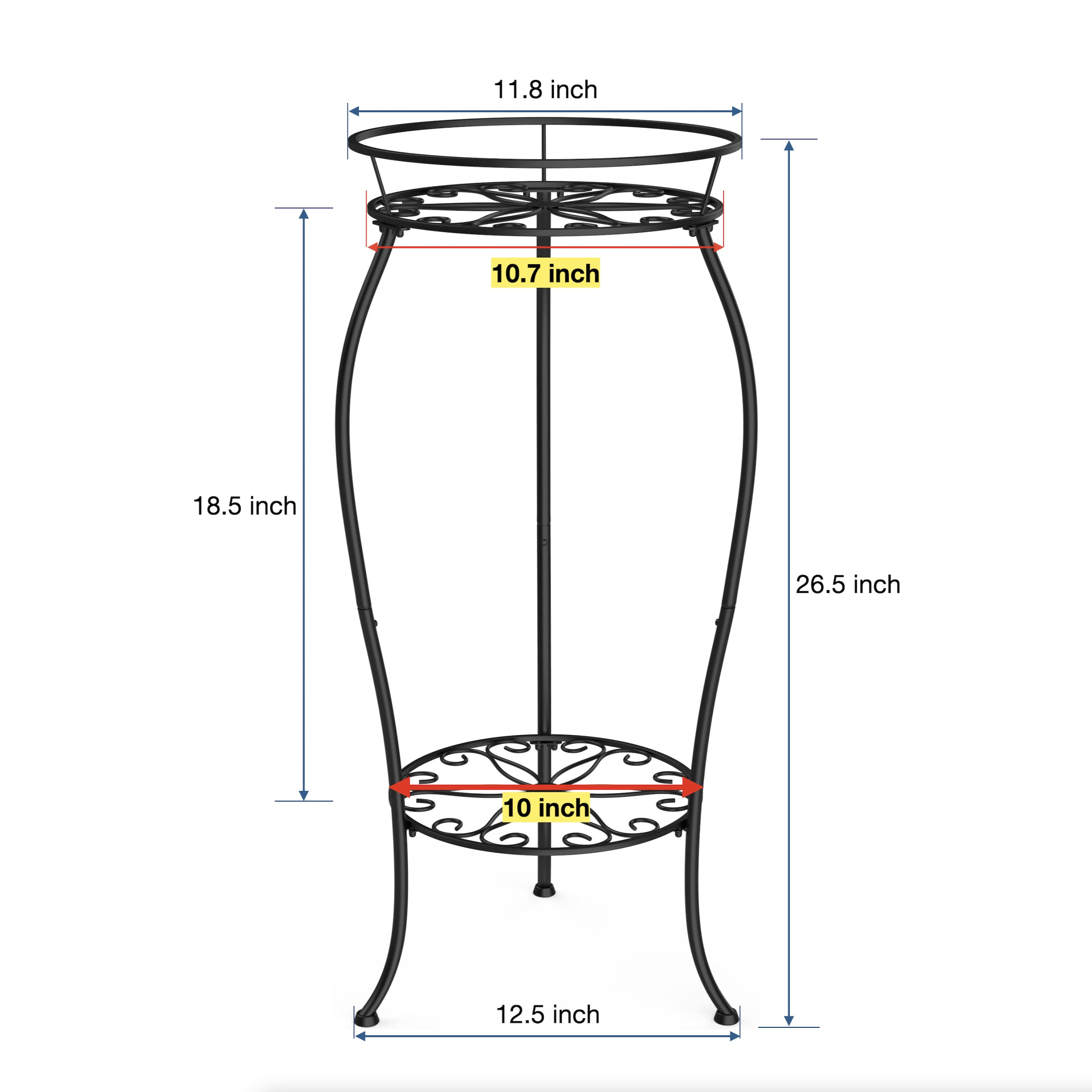 FaithLand balcony arrangement illustrating outdoor suitability and space-saving display