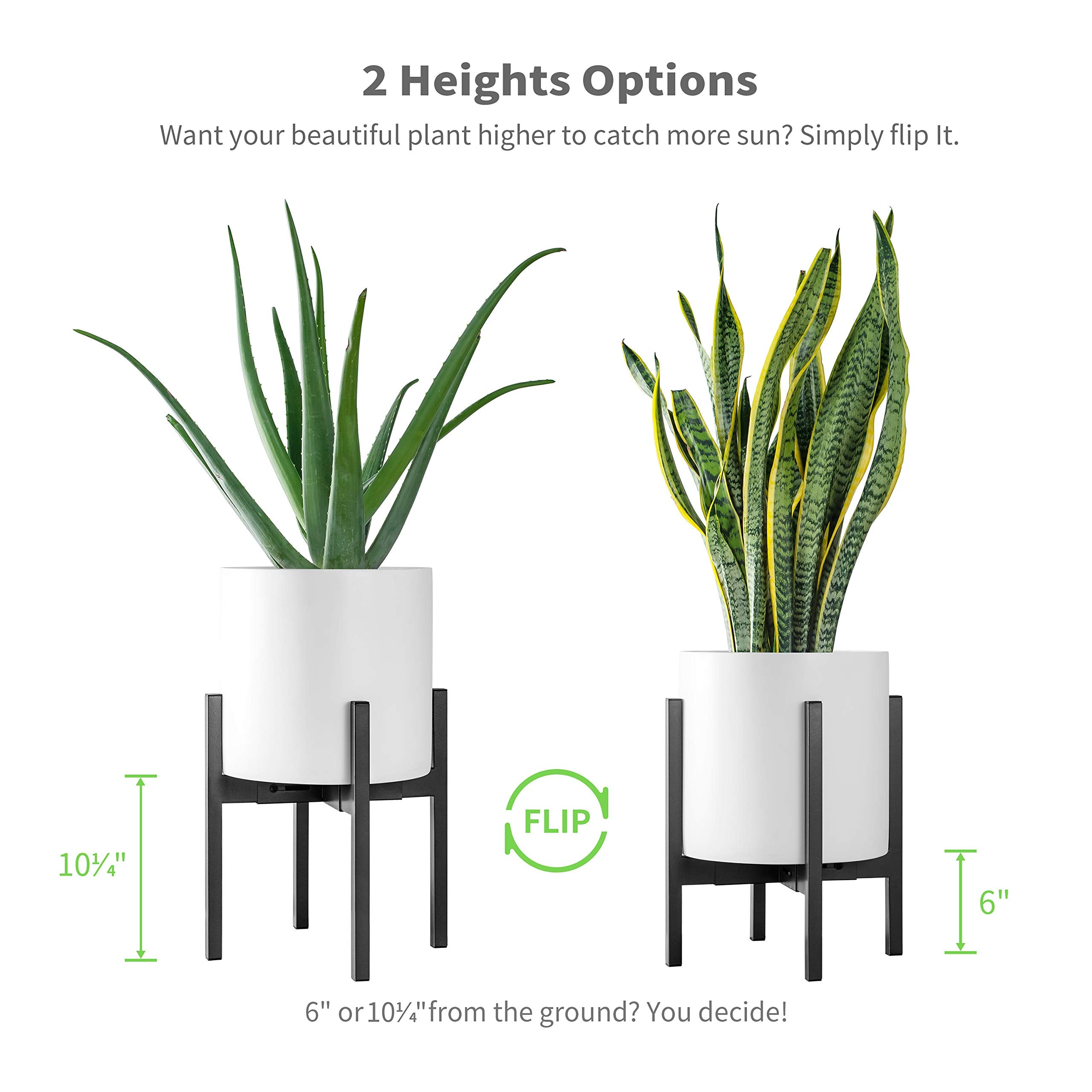 FaithLand supporting a large ceramic pot, shows heavy-duty stability