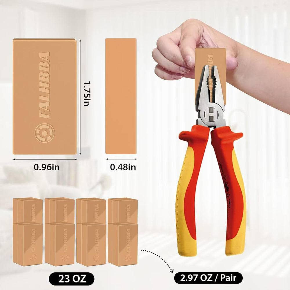 FALHBBA in-use on outdoor curtain reducing sway and keeping drape straight in breeze