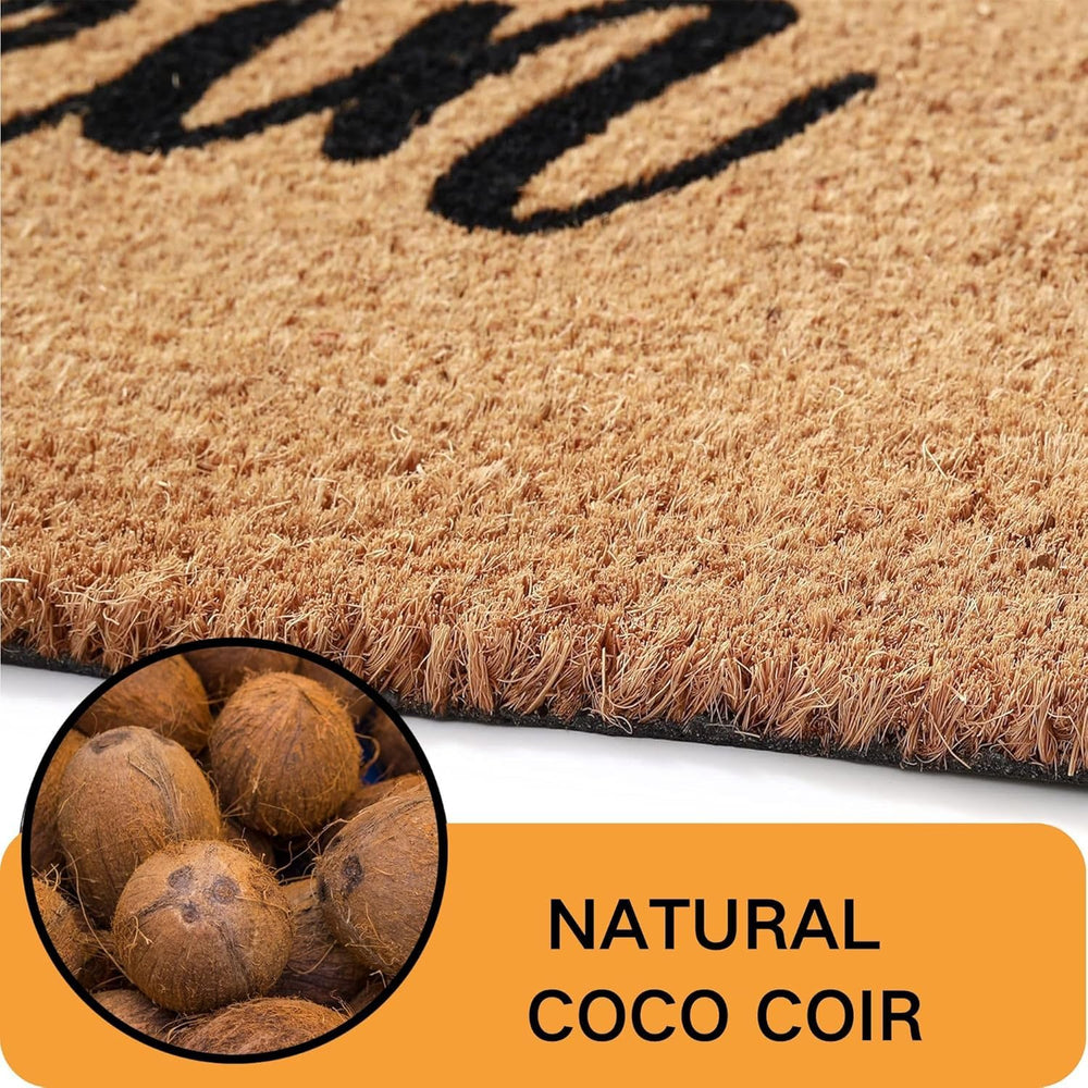 Fallovea product label and material tag highlighting durable, natural-fiber construction