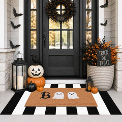 Fallovea layered porch setup displaying combo set that protects and decorates entrance