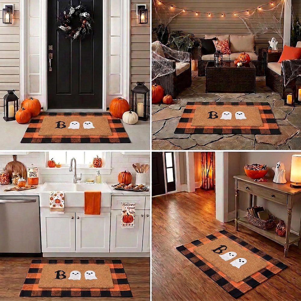 Fallovea combo set on covered porch with decor, welcoming seasonal curb appeal benefit
