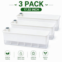 FAMZ closeup of removable inner planting tray showing easy planting and root access benefit