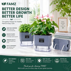 FAMZ detail of soil and root zone demonstrating healthy growth and moisture control