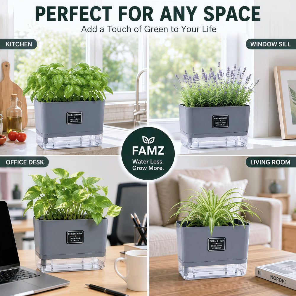 FAMZ close-up of visible reservoir allowing quick water level checks for convenience