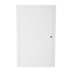 Fancat front view of 14x24 access panel showing clean, durable finish benefit