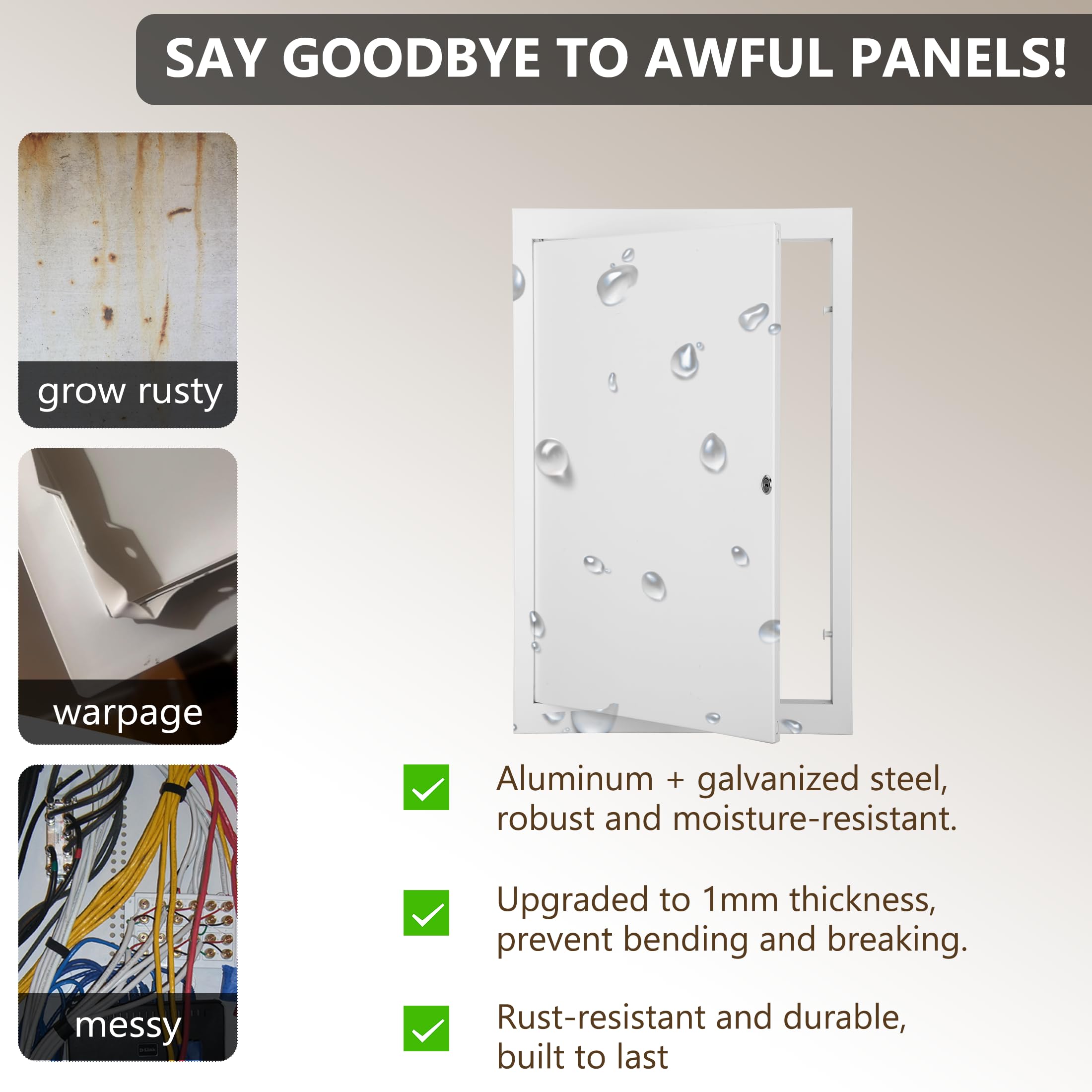 Fancat textured baked-paint surface showing smooth paintable finish benefit