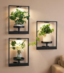 FancyPlus front view showing three mounted frames and modern decor benefit