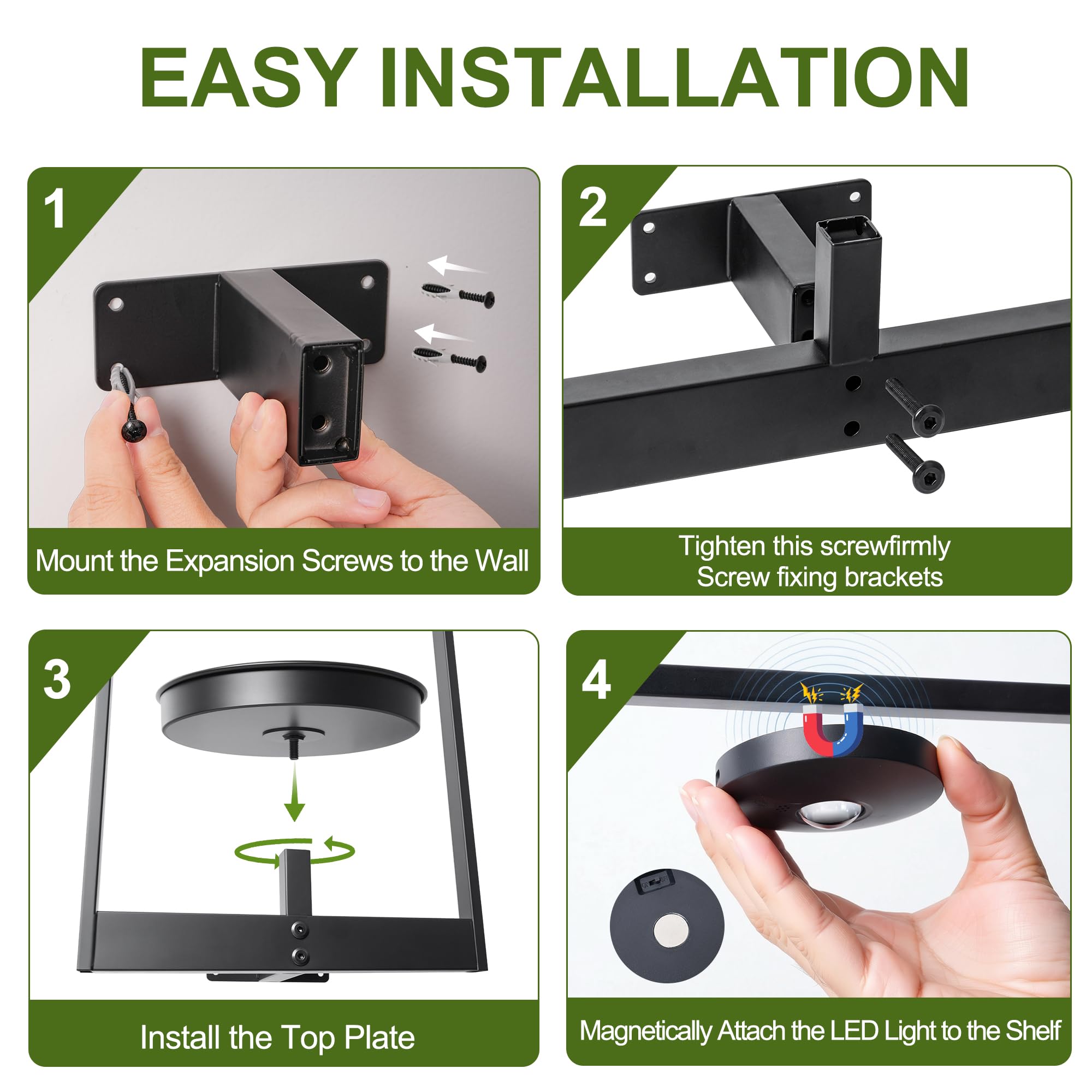 FancyPlus LED lighting on frames adding adjustable mood illumination