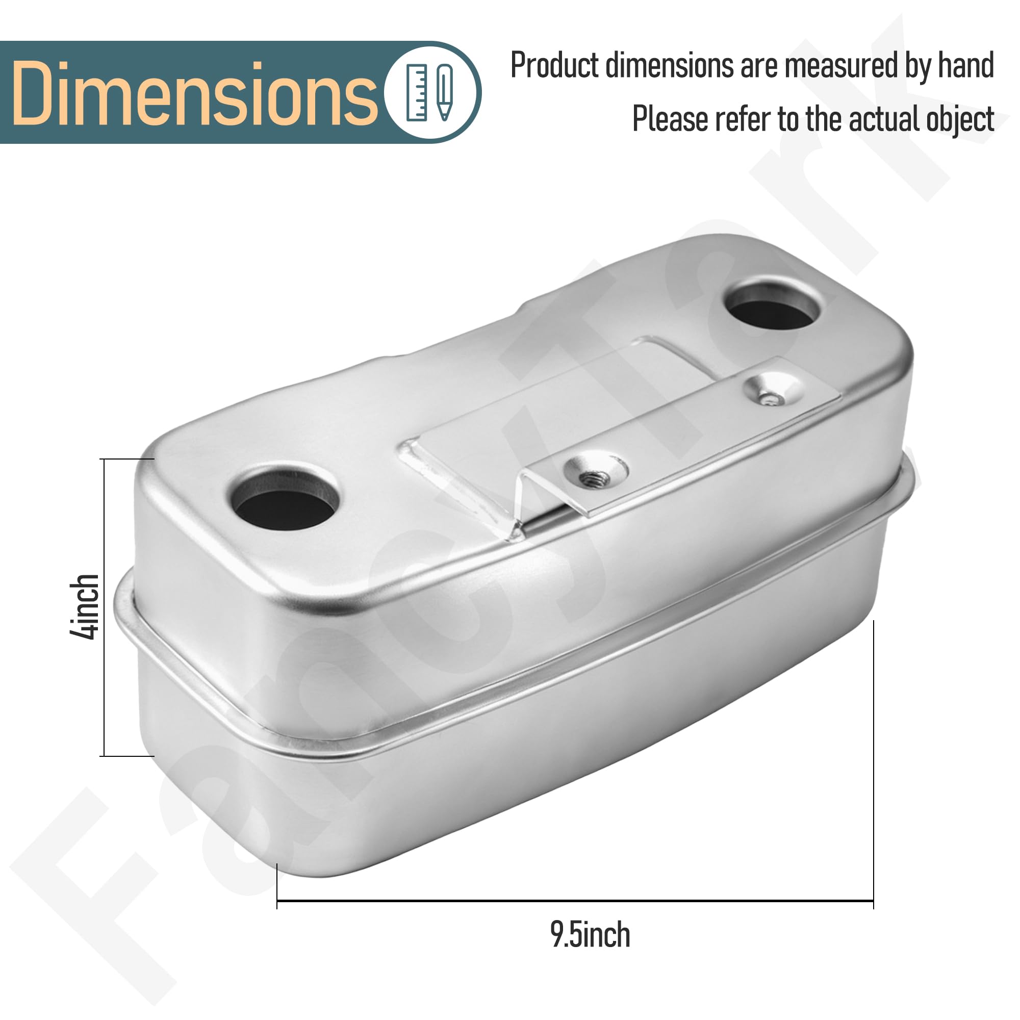 FancyTark side profile highlighting compact design for easy replacement