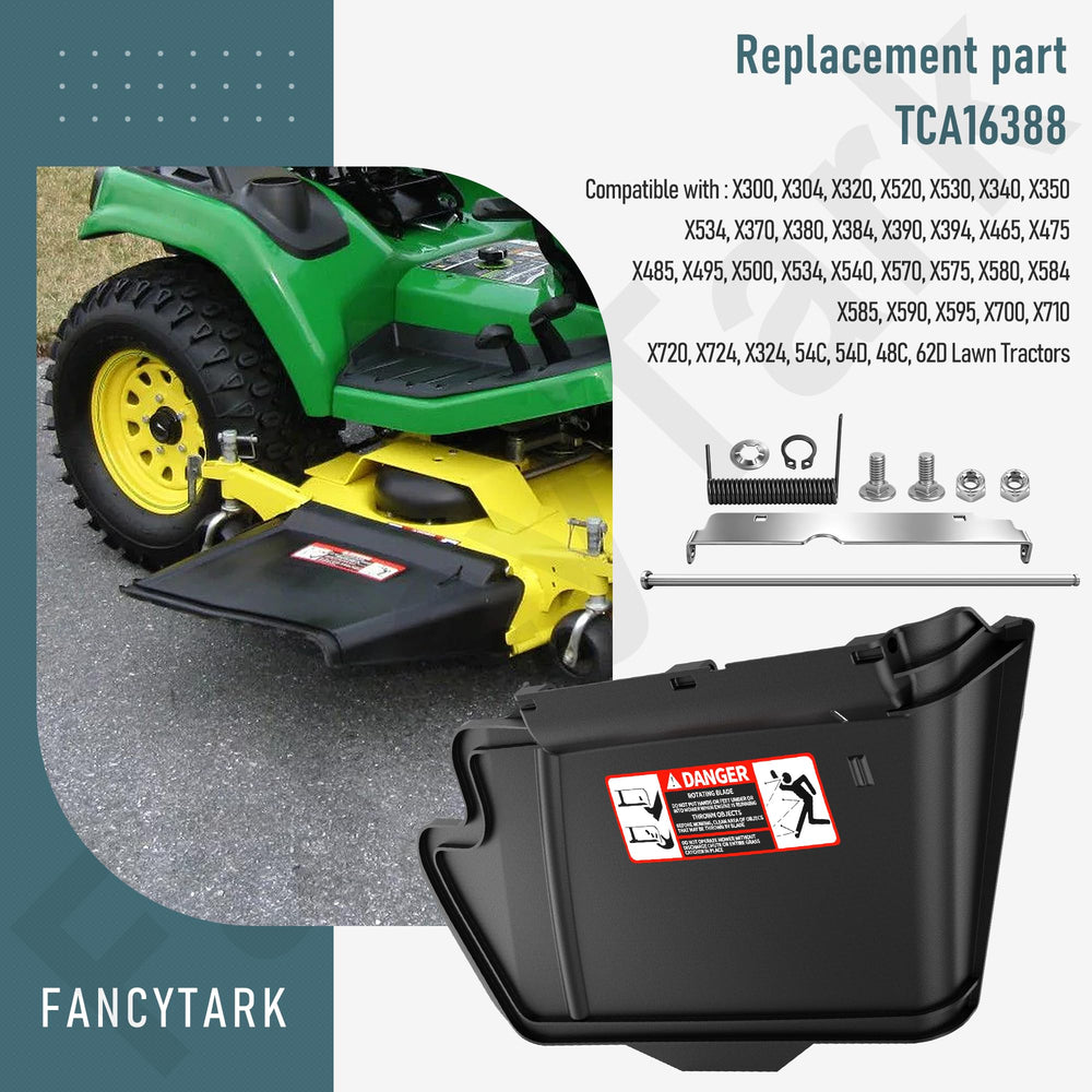 FancyTark labeled packaging showing TCA16388 part number for correct replacement benefit