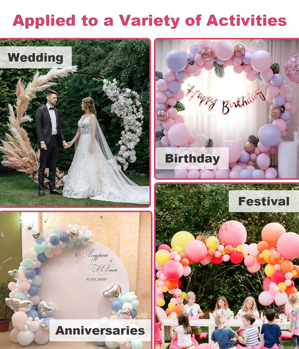 Fandature arch in use at a wedding creating a photogenic ceremony focal point