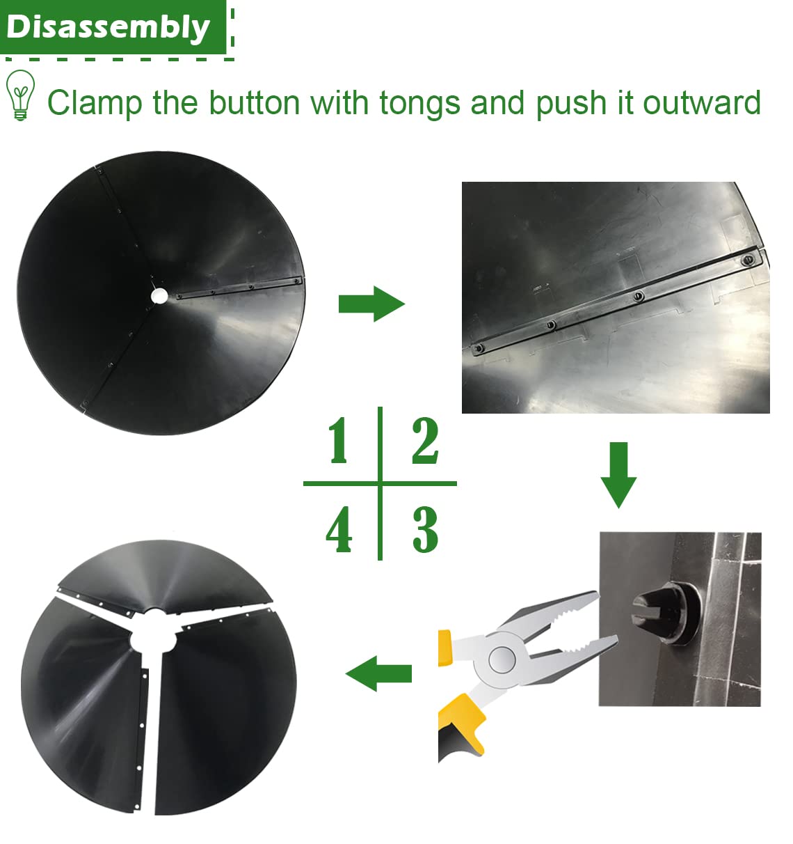 Fandature in-hand scale comparison showing size and easy handling for installation