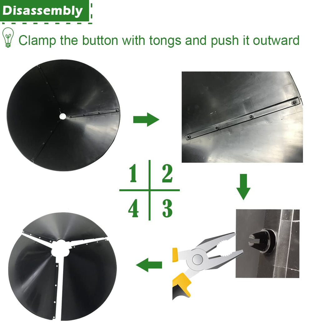Fandature in-hand scale comparison showing size and easy handling for installation