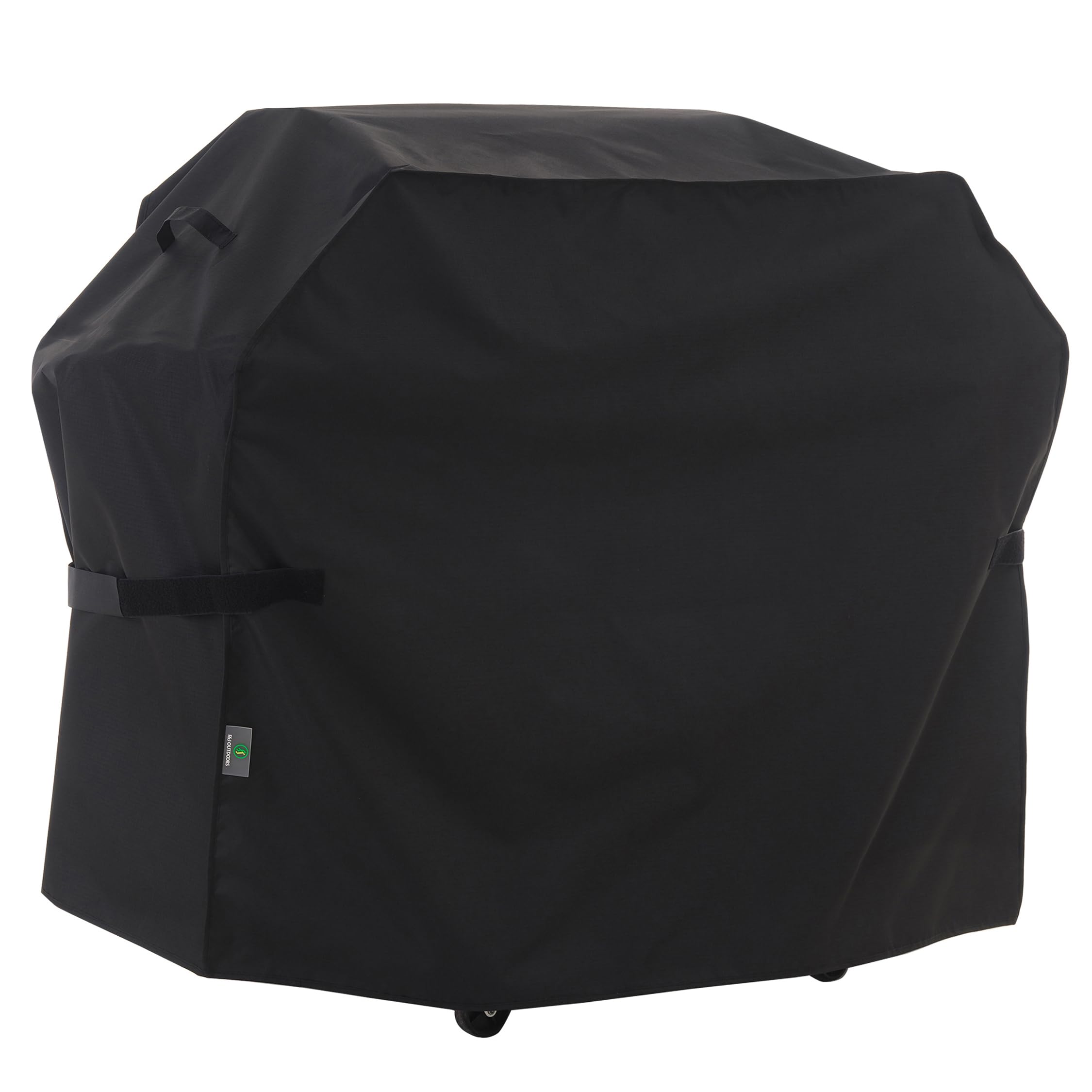 F&J Outdoors front view of full grill cover protecting grill