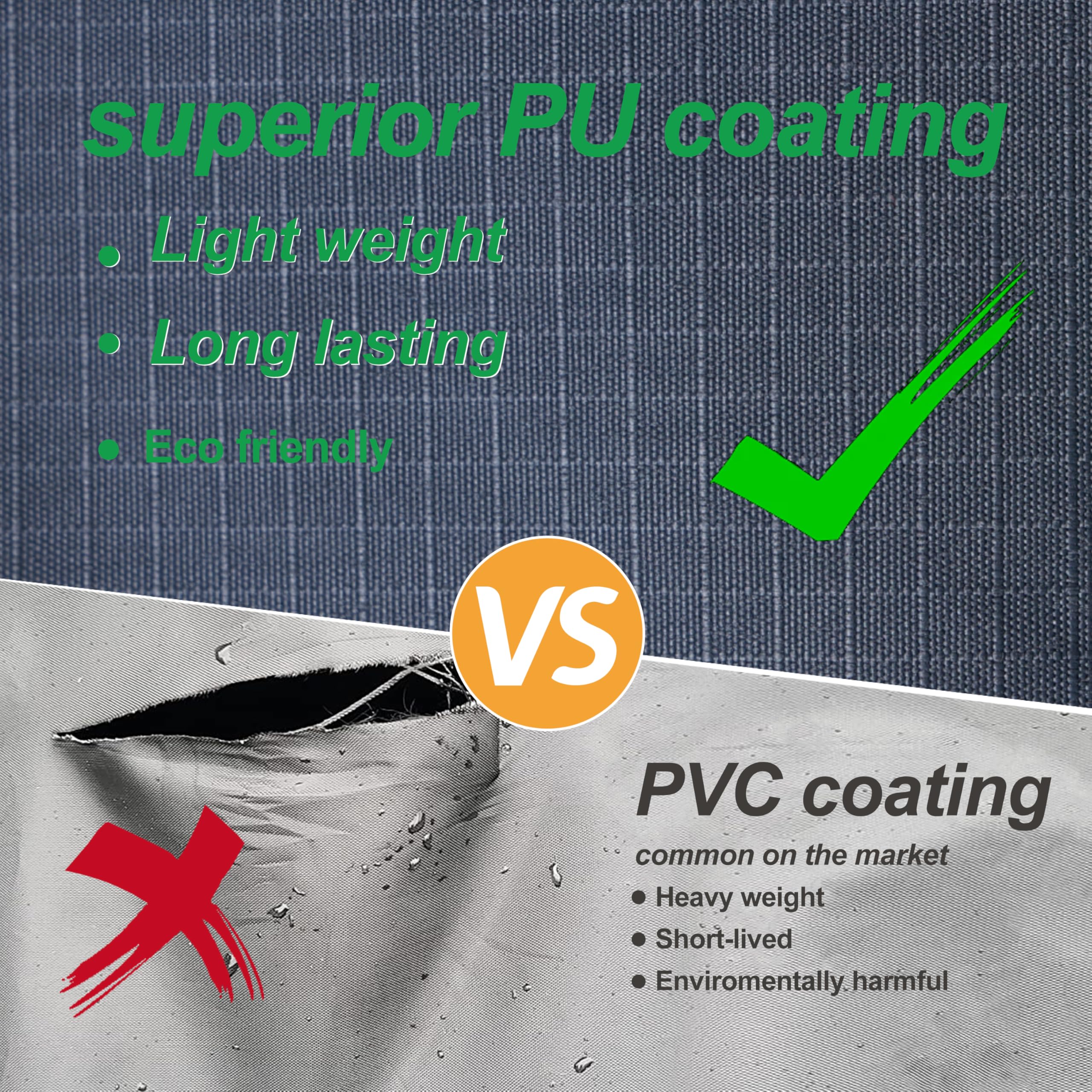 F&J Outdoors handle and vent detail enables easy removal and airflow