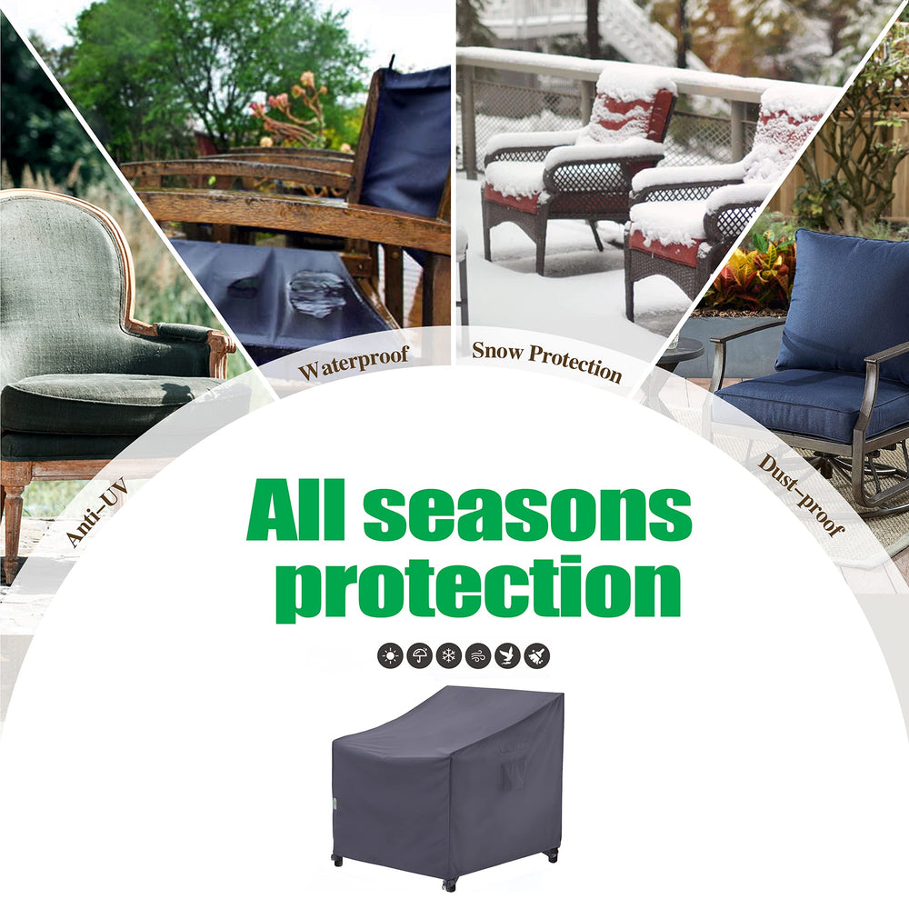 F&J Outdoors lifestyle backyard setting keeps patio furniture neat