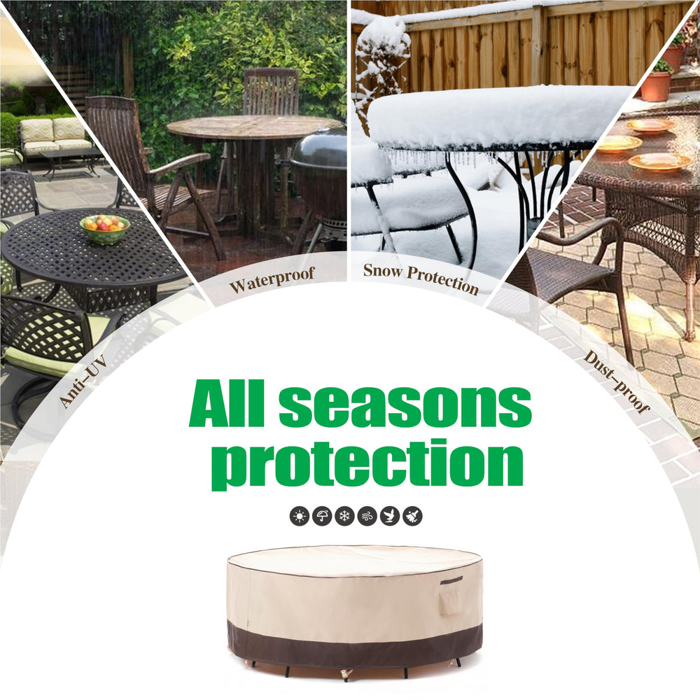 F&J Outdoors water beading on cover surface demonstrating waterproof performance