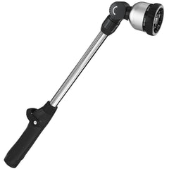 FANHAO front view of 16-inch metal watering wand shows sturdy build and ready-to-use benefit