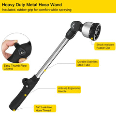 FANHAO textured diamond grip handle demonstrating slip-resistant comfort and control