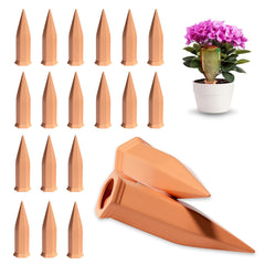 FANOBL front packaging showing 20 terracotta stakes and benefits