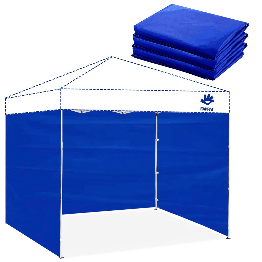 FANPAT blue sidewall front view showing full panel and coverage benefit