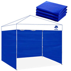 FANPAT blue sidewall front view showing full panel and coverage benefit