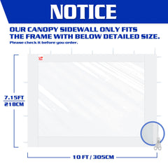 FANPAT sidewall used at market booth showing vendor protection and visibility