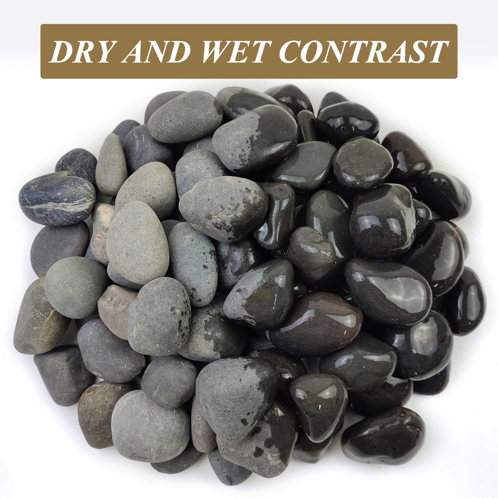 FANTIAN close-up showing smooth pebble texture and durable non-toxic finish benefit