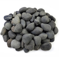 FANTIAN front packaging of 20 lb black pebbles showing product weight and size benefit